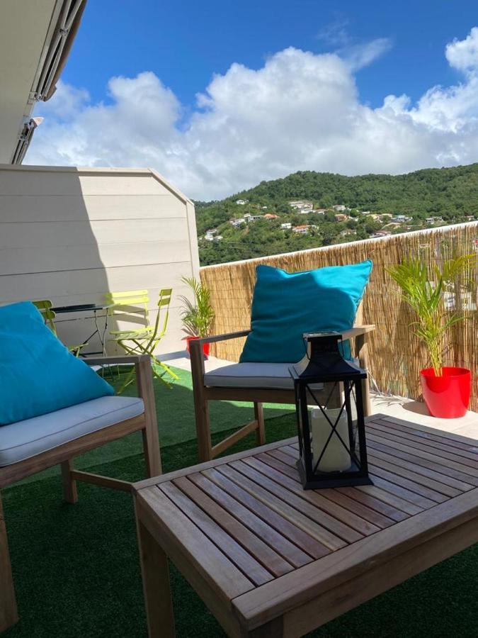 Апартаменты Eleven Studio Moderne Et Chic Au Diamant Martinique Ле-Диаман Экстерьер фото